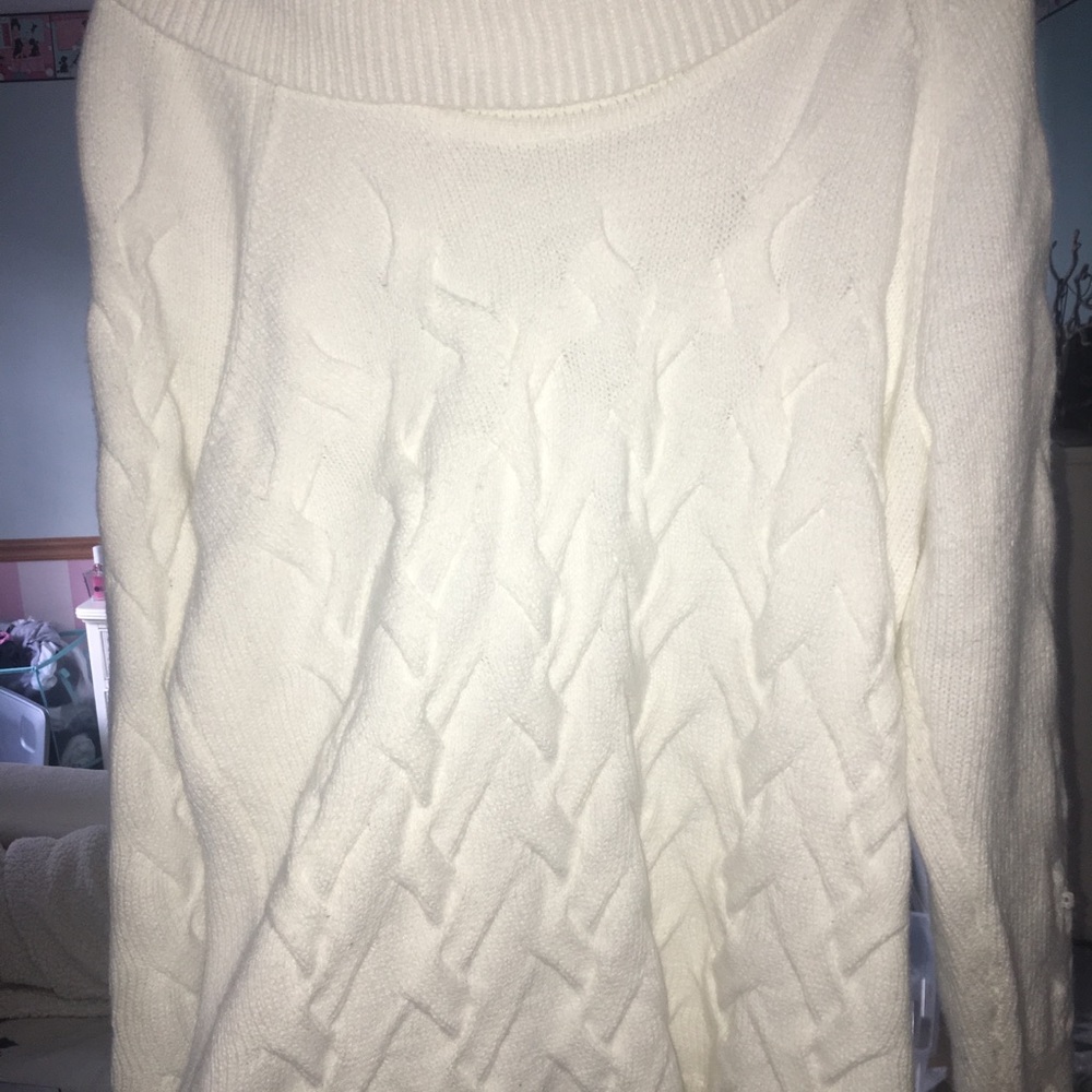 Calvin Klein White Sweater
